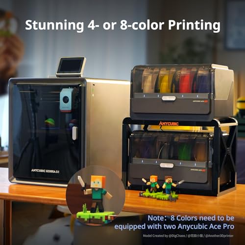 Anycubic Kobra S1 Combo Multicolor 3D Printer with ACE PRO H2379