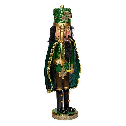 Kurt S. Adler 15-Inch Irish Cape Nutcracker C258