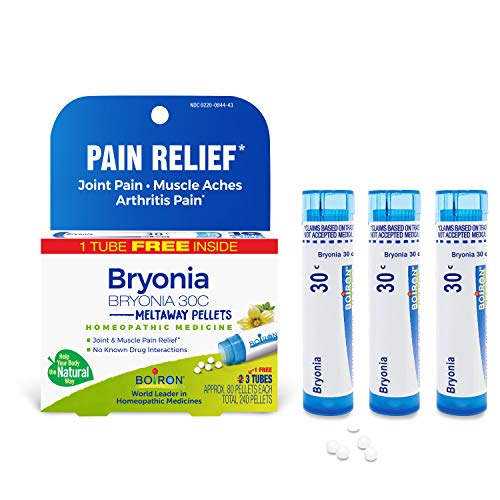 Boiron Nux Vomica 30C Homeopathic Medicine for Hangover Relief, Upset Stomach, Nausea, and Overindulgence of Food or Drink - 3 Count (240 Pellets)