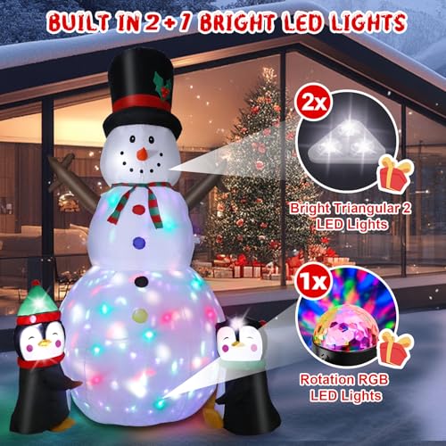 14FT Christmas Inflatable Santa Claus Outdoor Yard Decorations with LED Lights S7265