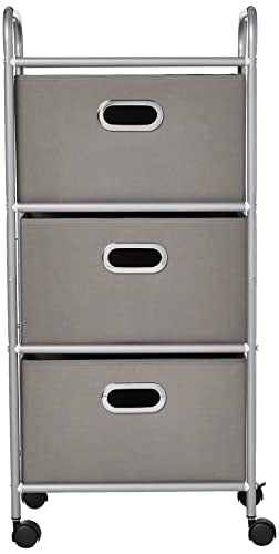 Honey-Can-Do Rolling Storage Cart with 12 Plastic Drawers J533829