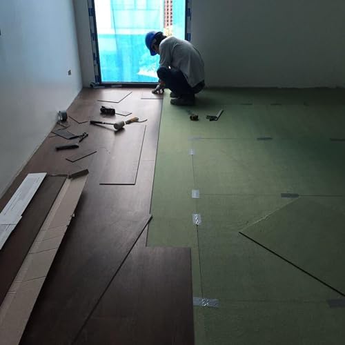 Wood Fiber Flooring Underlayment 3mm 40 Sq Ft for Laminate Vinyl Hardwood M70132