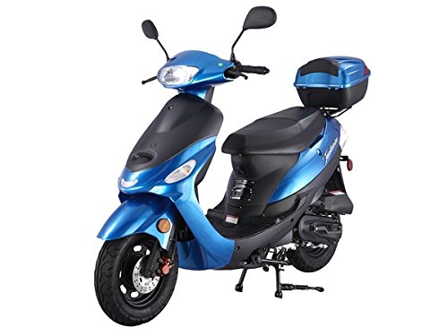 HHH 49cc/50cc Gas Scooter Moped with Matching Trunk M210815