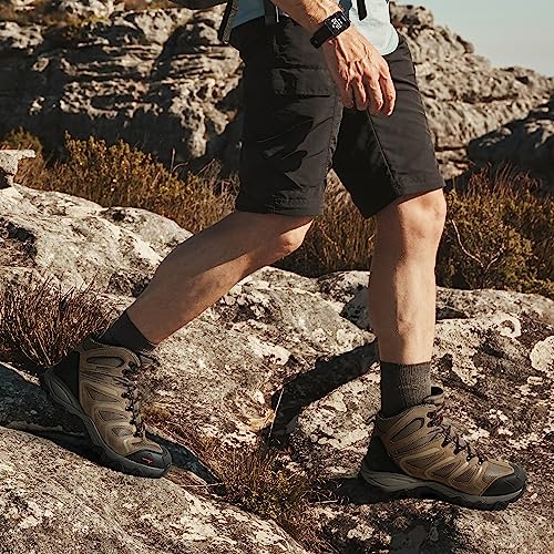 NORTIV 8 Men's Waterproof Ankle High Hiking Boots D984