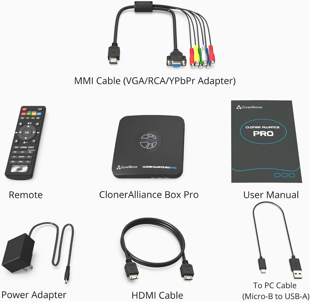 Box Pro 1080p Video Recorder DVR with HDMI Capture and TV Playback N301