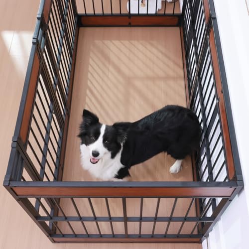 Dog Playpen 31.5" Indoor Heavy Duty Furniture Style Puppy Pen K408