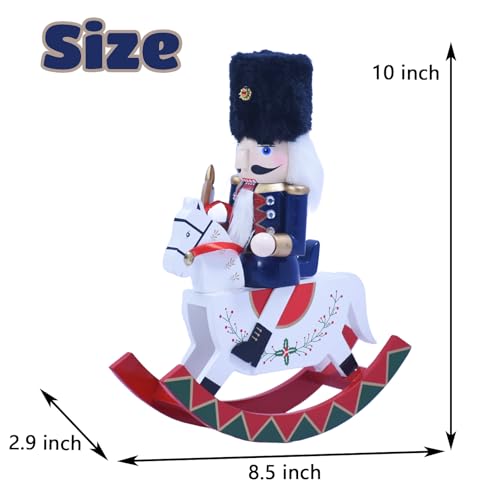 Wooden Nutcracker Soldier Tabletop Christmas Decoration A9504