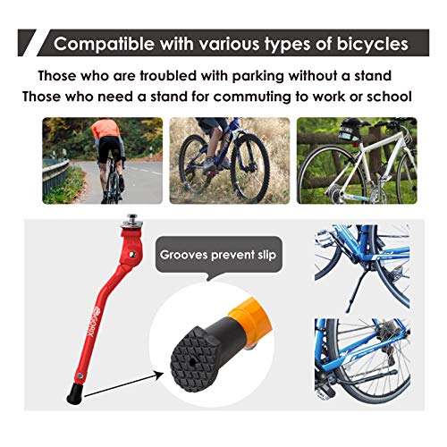 GORIX Bike Kickstand Adjustable Portable Bicycle Stand X943