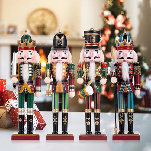12 inch Wooden Nutcracker Ornament Swordsmen U177