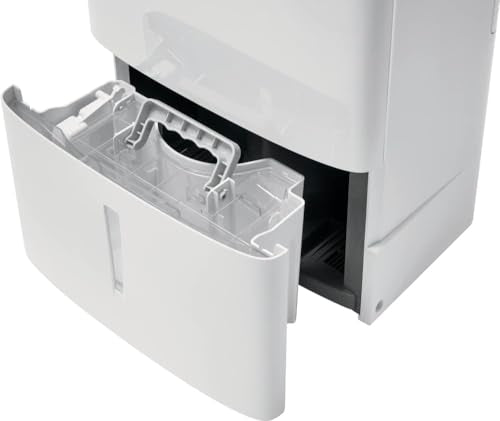 Frigidaire 50-Pint Portable Dehumidifier with Wi-Fi for Medium/Large Rooms, White Q334986