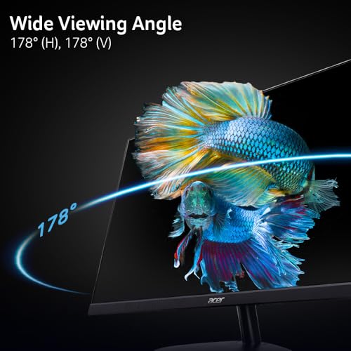 acer SB240Y G0bi 23.8" IPS Full HD Ultra-Slim Monitor with Adaptive-Sync, 120Hz, HDMI & VGA M6683