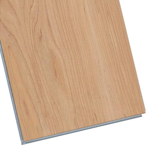 Interlocking Luxury Vinyl Flooring Wood-Look Planks SPC Rigid Core Waterproof Hickory Q852539