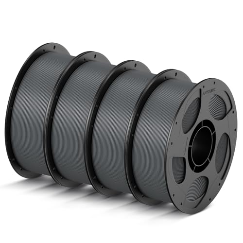 ANYCUBIC High Speed 3D Printer Filament 1.75mm Bundle, Rapid PLA, 2KG Blue + Bright Red B284