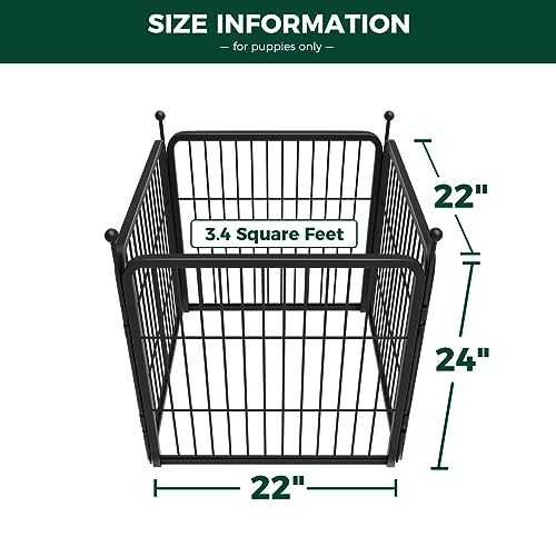 FXW Rollick Dog Playpen 32 Inch 16 Panels for Small and Medium Dogs E405995