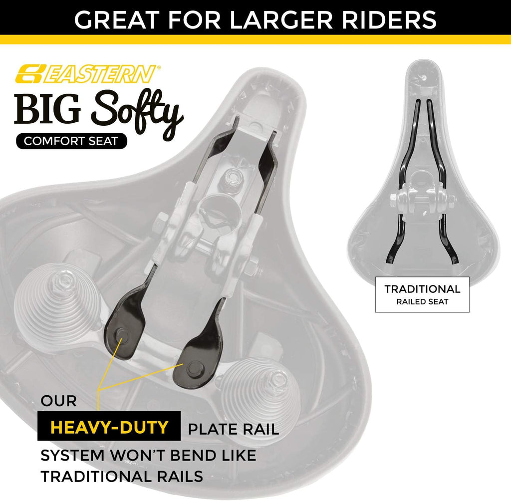 Big Soft Cushion Bike Seat for Seniors Indoor Spin Stationary Exercise Bikes O78650