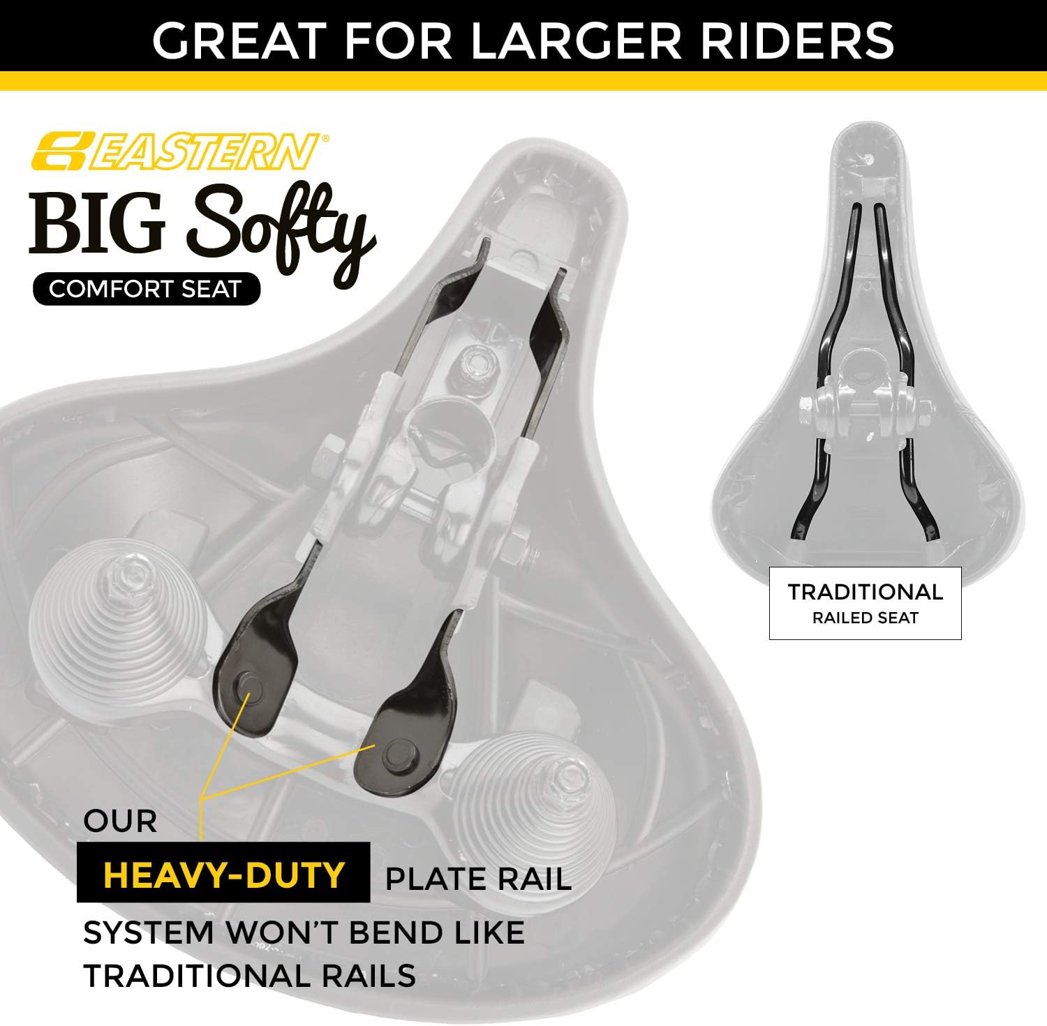 Big Soft Cushion Bike Seat for Seniors Indoor Spin Stationary Exercise Bikes O78650