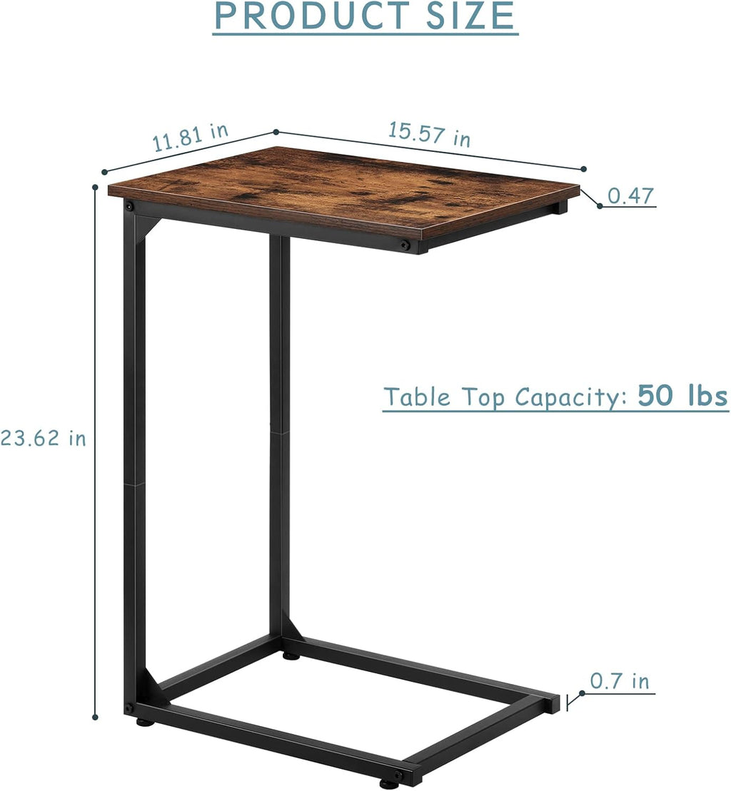 C Shaped Side Table Set of 2 for Living Room H80542