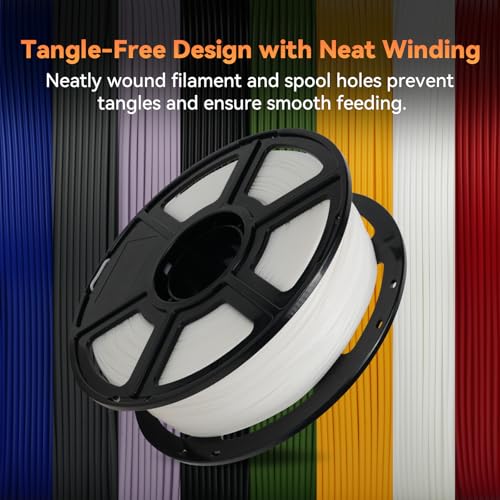 FLASHFORGE PLA Filament 1.75mm Burnt Titanium, Color Changeable 3D Printer Filament 1kg T433110