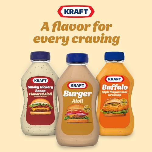 Kraft Mayo Garlic Aioli, 12 oz, Pack of 2 N768755