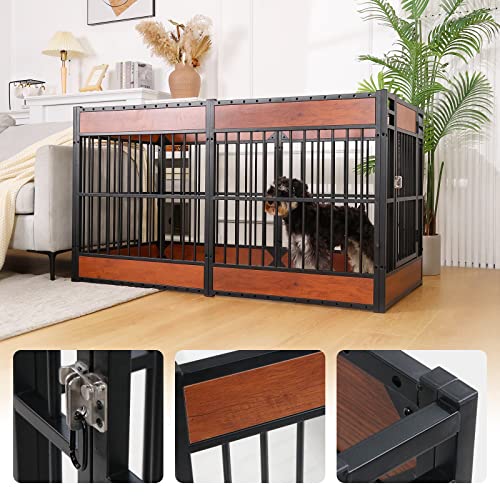 Dog Playpen 31.5" Indoor Heavy Duty Furniture Style Puppy Pen K408