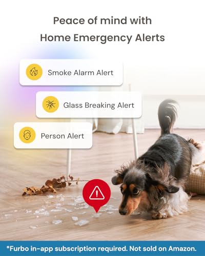 Furbo Mini Pet Camera with 2-Way Audio and Phone App N269659