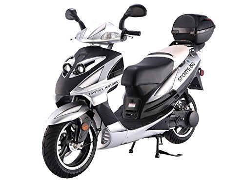 HHH 150cc Scooter Moped Street Gas Scooter with 13 inch Aluminum Wheels J98330