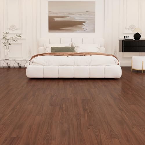 ATOPOSE Peel and Stick Vinyl Flooring 36pcs 6"×36" Wood Effect Waterproof D74600