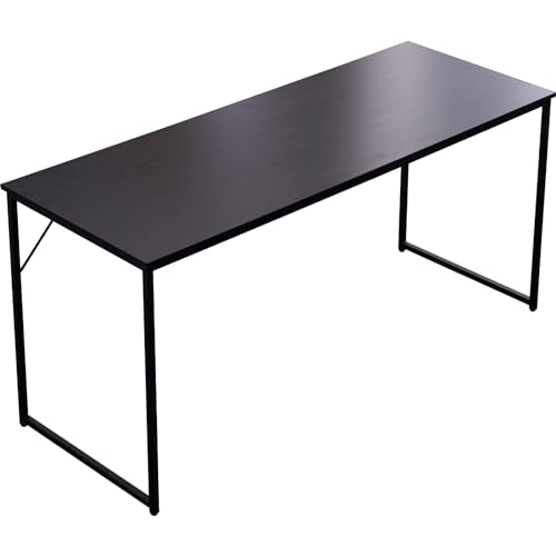 Vintage 63 Inch Computer Desk with Metal Frame C86416