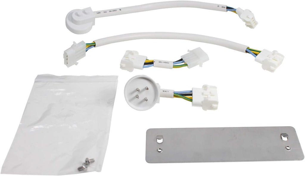 Refrigerator Ice Maker Replacement for Whirlpool ED25DQXDN01, Compatible with W10190952 C103