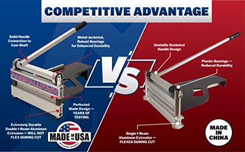 MARSHALLTOWN Ultra-Lite Flooring Cutter 13" with Honing Stone D8372