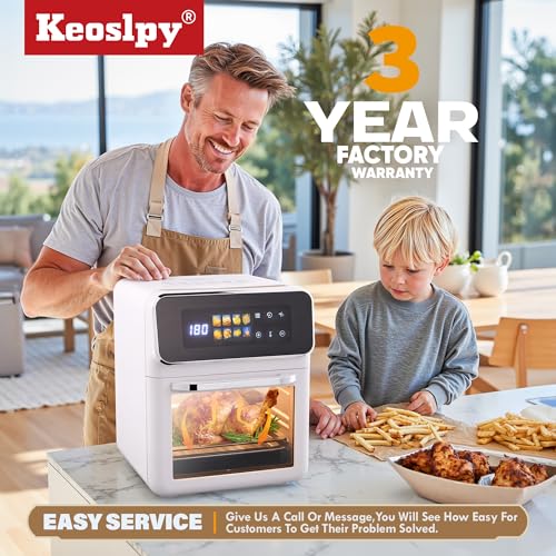 Air Fryer Oven 8Qt, 8 Presets, Crispy Top, Digital Timer, Dishwasher Safe L342813