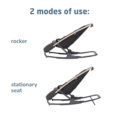 Maxi-Cosi Kori 2-in-1 Baby Bouncer Seat, Portable Rocker, Classic Green Z910