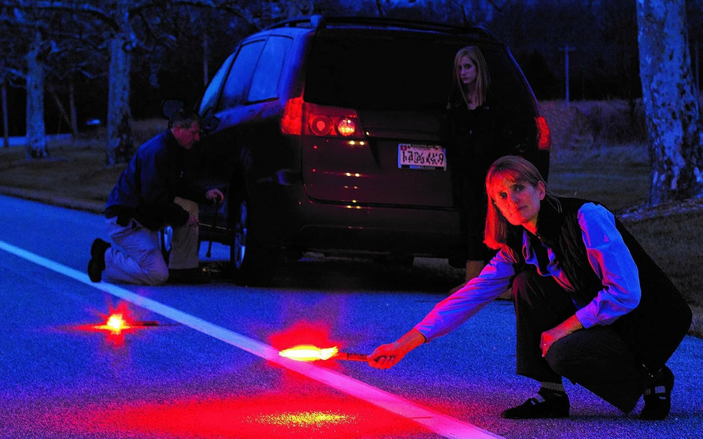 3 Pack High Visibility 15-Minute Safety Flares K982980