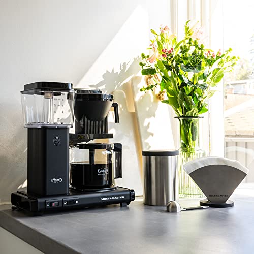 Technivorm Moccamaster 53941 KBGV Select 10-Cup Coffee Maker, Polished Silver G3553