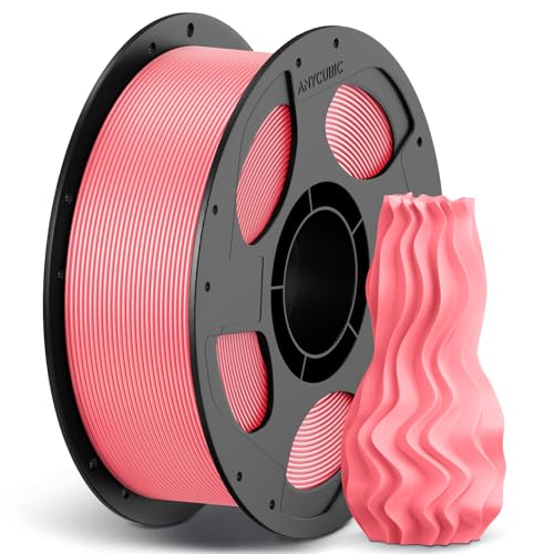 ANYCUBIC High Speed 3D Printer Filament 1.75mm Bundle, Rapid PLA, 2KG Blue + Bright Red B284