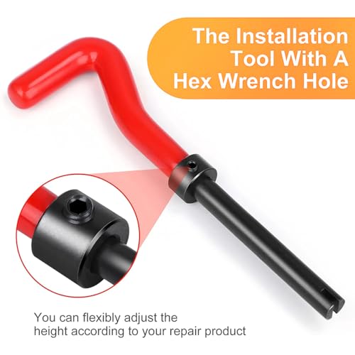 Helicoil Thread Repair Kit, Metric and SAE, M8 x 1.25 mm H26030