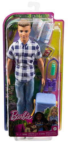Barbie It Takes Two Camping Set with Blonde Ken Doll & Accessories N685