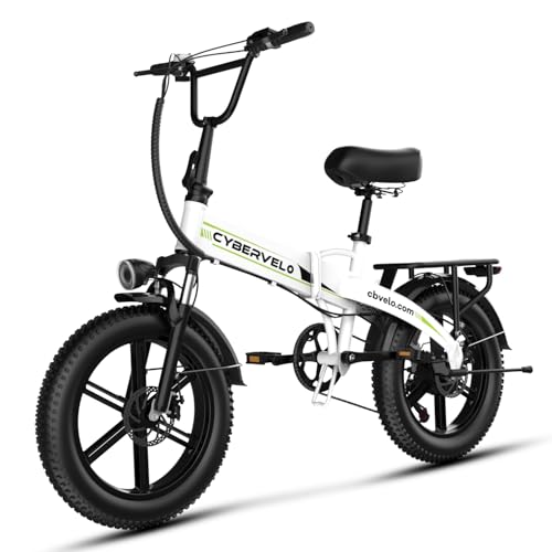 1000W Folding Electric Bike 48V Removable Battery 20" Fat Tire for Adults M922