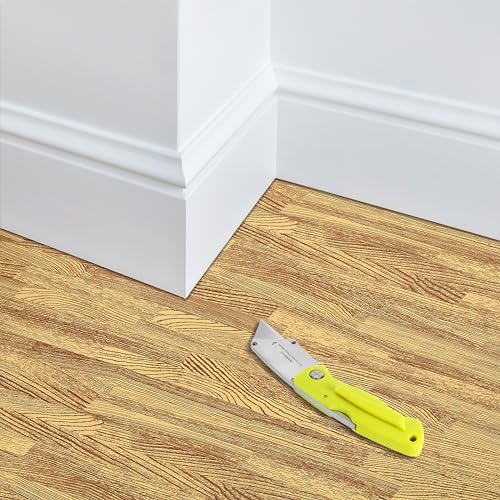 Sorbus Wood Grain EVA Interlocking Floor Mats with Borders J287