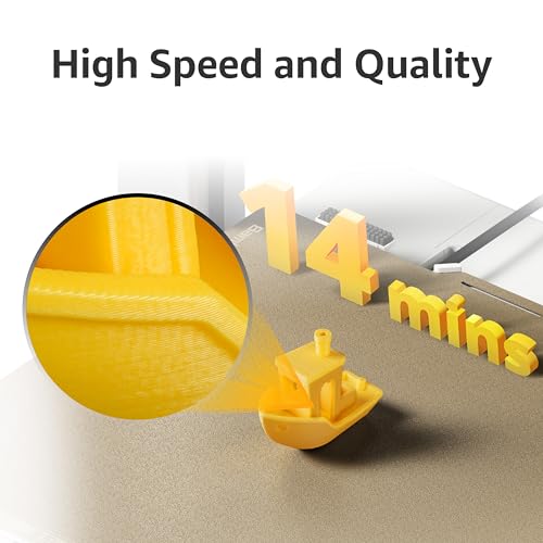 Bambu Lab A1 Mini 3D Printer, Multi-Color, High Speed, Quiet FDM B18523