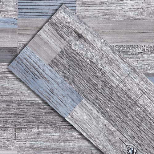 ATOPOSE Peel and Stick Vinyl Flooring 36pcs 6"×36" Wood Effect Waterproof D74600