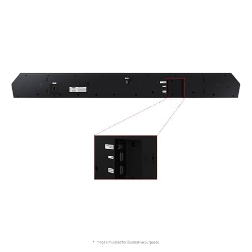 SAMSUNG Q990D 11.1.4ch Soundbar with Wireless Dolby Atmos and Rear Speakers M1387