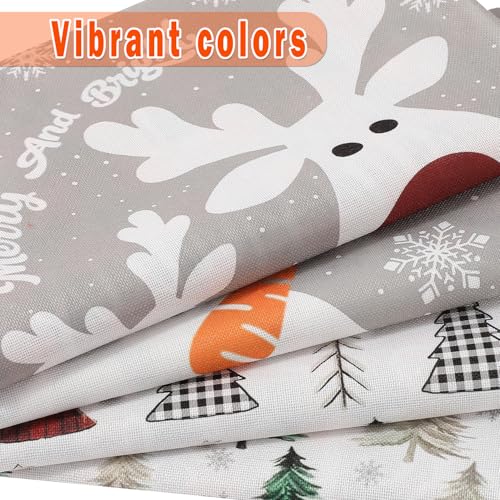 Christmas Pillow Covers 18x18 Set of 4, Double-Sided Print G493315