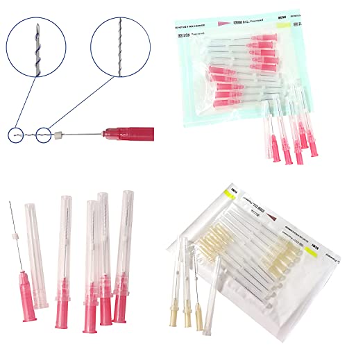 Acada Pdo Threads for Face Body Lift, Sharp Tip 29G 50mm, 40Pcs M438