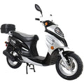 X-PRO Oahu 50cc Moped with 10" Aluminum Wheels, Red Y334268