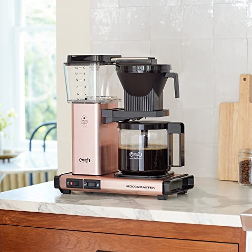 Technivorm Moccamaster 53941 KBGV Select 10-Cup Coffee Maker, Polished Silver G3553