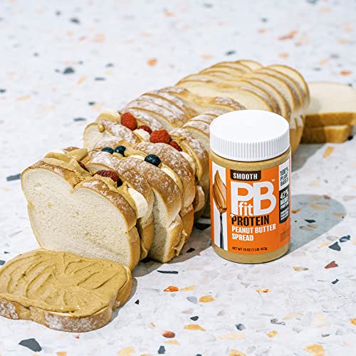 PBfit Peanut Butter Protein Spread, 16 Oz (Pack of 2) I114172