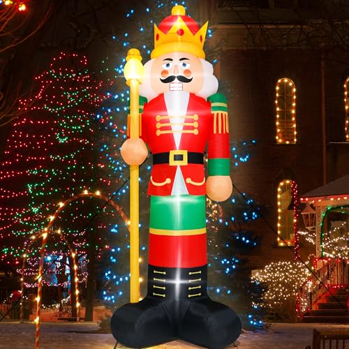 16FT Christmas Inflatable Snowman with LED Lights Outdoor Yard Decor N561071