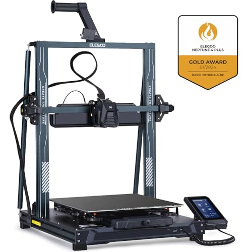 ELEGOO Neptune 3 Pro FDM 3D Printer with Auto Bed Leveling, 8.85x8.85x11in T853
