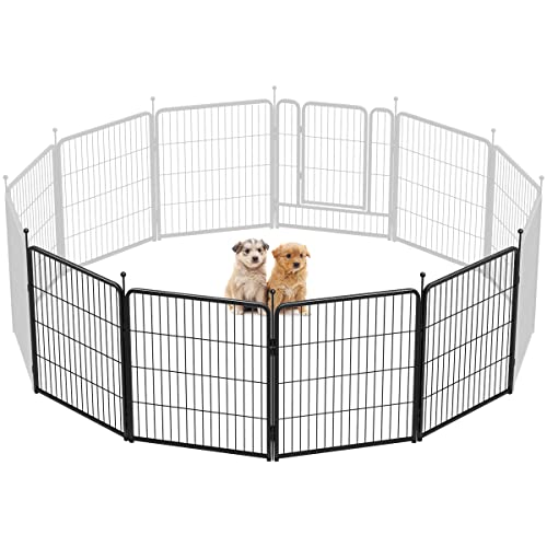 FXW Rollick Dog Playpen 32 Inch 16 Panels for Small and Medium Dogs E405995